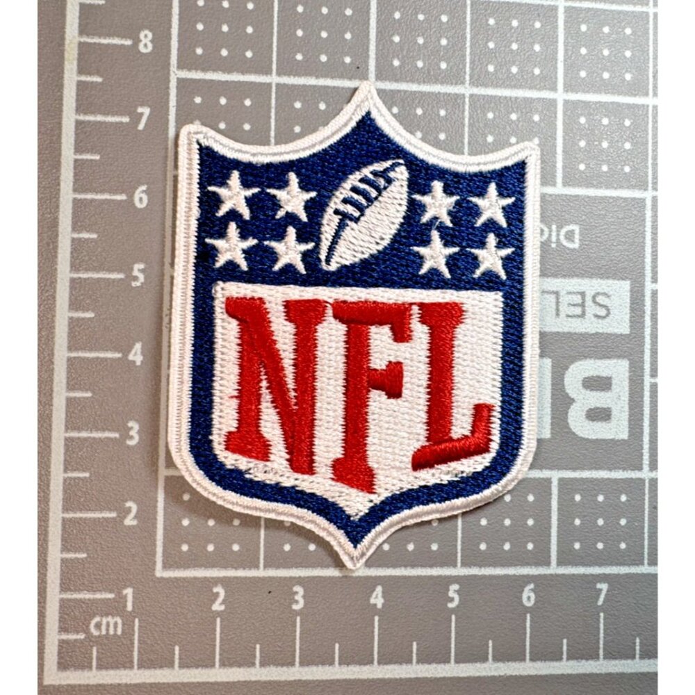 (2) Lot NFL National Football League Logo Embroidered 2.5in Iron / Sew-On Patch - Picture 3 of 4